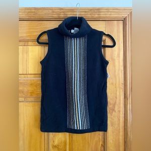 Vintage Christian Dior Lamb Wool Sleeveless Sweater